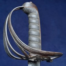 British 1827 Pattern Pipeback Rifle Officers Sword, Kings Royal Rifle Corps (60th Rifles) 8